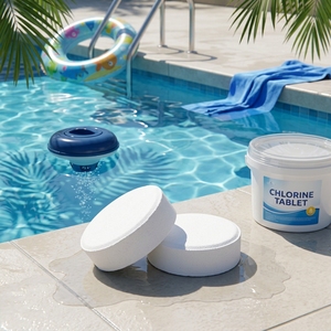 J07102 Pastilles <span class=keywords><strong>de</strong></span> <span class=keywords><strong>nettoyage</strong></span> pour piscine et hôpital, emballage robuste 200g, à prix raisonnable - Product Image 3