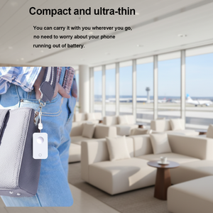 พาวเวอร์<span class=keywords><strong>แบ</strong></span>งค์ไร้สายแบบพกพา 1500MA พร้อมแม่เหล็กสำหรับ <span class=keywords><strong>Apple</strong></span> <span class=keywords><strong>Series</strong></span> พวงกุญแจนาฬิกา พาวเวอร์<span class=keywords><strong>แบ</strong></span>งค์และสถานีชาร์จ - Product Image 4