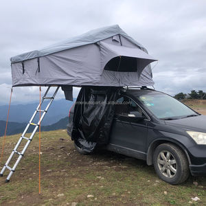 Tente de véhicule en tissu Overland Oxford pour pick-up et toit forestier Camions Outback <span class=keywords><strong>Lit</strong></span> de toit <span class=keywords><strong>Cabine</strong></span> de <span class=keywords><strong>camping</strong></span>-<span class=keywords><strong>car</strong></span> avec échelle - Product Image 2