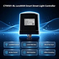 Controlador de Alumbrado Público Inteligente CTW501BL Long LoRaWAN NEMA con Recolección de Datos Diurnos y Posicionamiento GPS para Iluminación Escénica