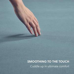 <strong>Extra</strong> <strong>Deep</strong> <strong>Fitted</strong> <strong>Sheet</strong> Hotel Luxury Single <strong>Fitted</strong> <strong>Sheet</strong> Only Easily Fits Soft Wrinkle Free Breathable Grey Blue Twin XL - Product Image 4