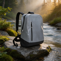 Sac à dos étanche en TPU de qualité supérieure, sac à dos de voyage pour ordinateur portable, sac à dos d'extérieur durable, sac à dos décontracté pour l'école avec port USB