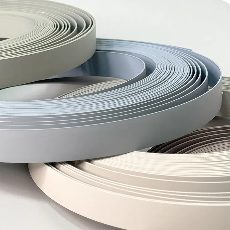 0.4mm 0.45mm 1mm 2mm 3mm Solid Color Woodgrain ABS Acrylic Pvc Edge Banding Factory Supply Banding Strip Edge