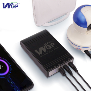 Wgp pin di động sao lưu DC đầu vào 5V 9V 12V ngân hàng điện mini UPS cho wifi Router Modem CCTV - Product Image 2