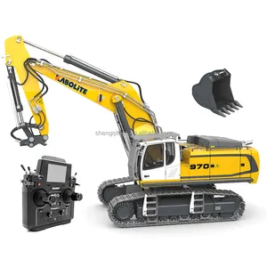 <span class=keywords><strong>Huina</strong></span> Kabolite-Pelleteuse électrique en métal, modèle d'excavatrice de 2.4G 1:14 18CH, jouets <span class=keywords><strong>RC</strong></span>, <span class=keywords><strong>K970</strong></span>-100 <span class=keywords><strong>K970</strong></span>-100S-PRO - Product Image 1