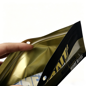 Bolsa de Plástico Mylar Suave de Fábrica OEM para Señuelos de Pesca, Jigs, Bolsa de Plástico Transparente con Ventana e Impresión Interior, Bolsa de Plástico con Orificio para Colgar - Product Image 2