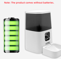 Distributeur automatique intelligent haut de gamme pour chats 5L, mangeoire pour animaux de compagnie avec puce électronique, gamelles et distributeurs avec caméra optionnelle pour chats et petits chiens