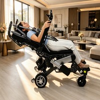 Robot d'assistance à la marche électrique intelligent, autonomie 15-20 km, double moteur 250W, télécommande sans fil pour l'entraînement à la marche des personnes âgées