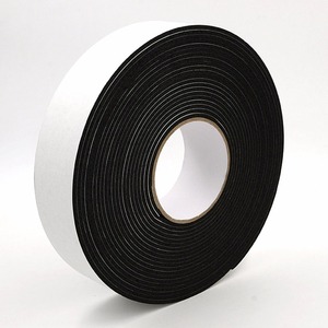 <span class=keywords><strong>Bande</strong></span> adhésive en mousse <span class=keywords><strong>néoprène</strong></span> CR EPDM noire, ignifuge, imperméable, antichoc, isolante, à cellules fermées, pour fenêtres et portes - Product Image 1