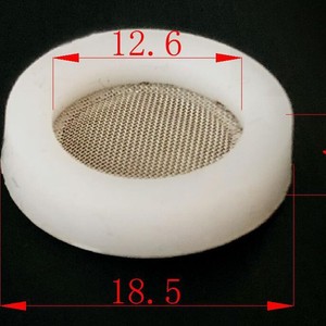 ตะแกรงกรองน้ำสแตนเลสขอบยางซิลิโคนสำหรับเครื่องซักผ้า 214354132 - Product Image 2