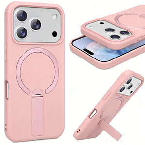 <span class=keywords><strong>Coque</strong></span> de téléphone magnétique mate personnalisée à succès pour 17/16, design luxueux, motif rayé, support - Product Image 3