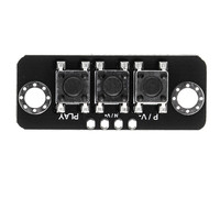 Modul kunci independen 2 / 3 / 4 / 5-bit, mikrokontroler STM32, modul papan keyboard matriks 16-tombol dengan tombol sentuh