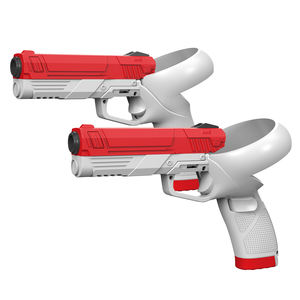 Empuñadura de pistola de controlador para <span class=keywords><strong>Oculus</strong></span> <span class=keywords><strong>Quest</strong></span> <span class=keywords><strong>2</strong></span> VR Accesorios pistola de tiro para mejorar la experiencia del juego Controladores de bastidores de tiro - Product Image 6
