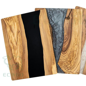 Tabla de servir, tablas de charcutería, tablas de cortar, tabla de cortar, tablas de cortar para cocina, tabla de cortar de queso de madera - Product Image 1