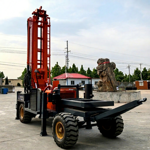 Fabrication roue maison peu profonde 300m de forage de roche eau potable machine de forage de puits à vendre aux Philippines - Product Image 1