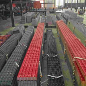 Tejas de PVC de Calidad ASA, Tejas de Bambú 3D Españolas, Impermeables, de UPVC, para Construcción Industrial y Residencial - Product Image 6