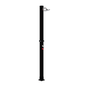 Columna de ducha de playa al aire libre Jade Black, jardín, <span class=keywords><strong>2</strong></span> secciones, ducha Solar junto a la <span class=keywords><strong>piscina</strong></span> de Pvc, ducha de Camping al aire libre de apertura rápida - Product Image 1