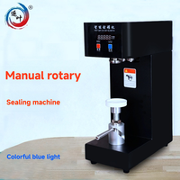 Machine de scellage pour canettes et bouteilles de 55 mm, pour boissons, thé au lait, café, 220V/110V