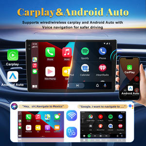 Jmance 10 inç Ram 4GB Rom 64GB GPS navigasyon sistemi ses Video araç DVD oynatıcı oyuncu Carplay <span class=keywords><strong>Android</strong></span> oto elektroniği - Product Image 3