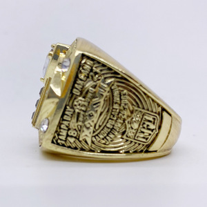 Anillo de <span class=keywords><strong>Campeonato</strong></span> de los Tampa Bay Buccaneers, Aleación de Oro, Campeones <span class=keywords><strong>del</strong></span> <span class=keywords><strong>Mundo</strong></span> de la NFL, Joyería de Recuerdo de Fútbol Americano, Unisex - Product Image 3