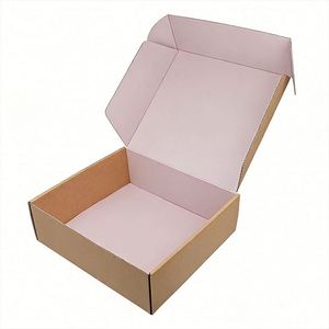 Custom Embossed Logo Corrugated Mailing <b>Boxes</b> with Matte Lamination | Branded <b>Shipping</b> <b>Boxes</b> for E-commerce - Product Image 2