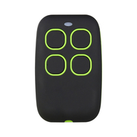 Télécommande universelle intelligente pour porte de garage 433 MHz, en ABS et métal, portée 50 m, émetteur RF sans fil, fonction d'apprentissage et de clonage de code