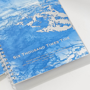 Тетрадь <span class=keywords><strong>Blue</strong></span> Tidal B5 в линейку с горизонтальными линиями для школьных заданий, оптом - Product Image 4