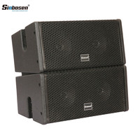 Sinbosen 2 vías mini altavoces de matriz de línea coaxial altavoz de dos vías sistema de sonido de audio dual de 5 pulgadas de matriz de línea