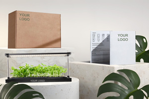 Planter LED ánh sáng trắng ô mini phát triển đèn vườn trong nhà LED đèn cho phát triển điều chỉnh chiều cao hẹn giờ 5 độ sáng - Product Image 5