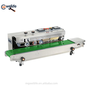 Wellife Ink Wheel Printing Sealing <strong>Machine</strong> for <strong>Foil</strong> Bags Masks Kraft Paper Date <strong>Coding</strong> - Product Image 1