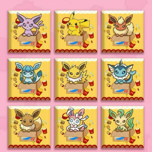 DM <strong>Pokemoned</strong> Square Corners Full Color Printed Gift Box Absorbent Cup Mat Heat Resistant Drink Coaster Pikachu Anime Cartoon - Product Image 5
