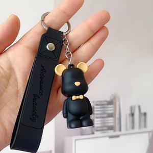 Internet Promi Nordic Violent Bear Schlüssel bund Anhänger Nette Fliege Bär Puppe Exquisite Tasche Anhänger Dekoration Geschenk Großhandel - Product Image 3
