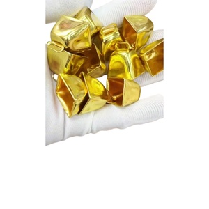 Campanacci in <span class=keywords><strong>metallo</strong></span> neri opachi placcati, direttamente dalla fabbrica 2026, accessori per campanacci da pecora e vitello, suono forte e chiaro - Product Image 3