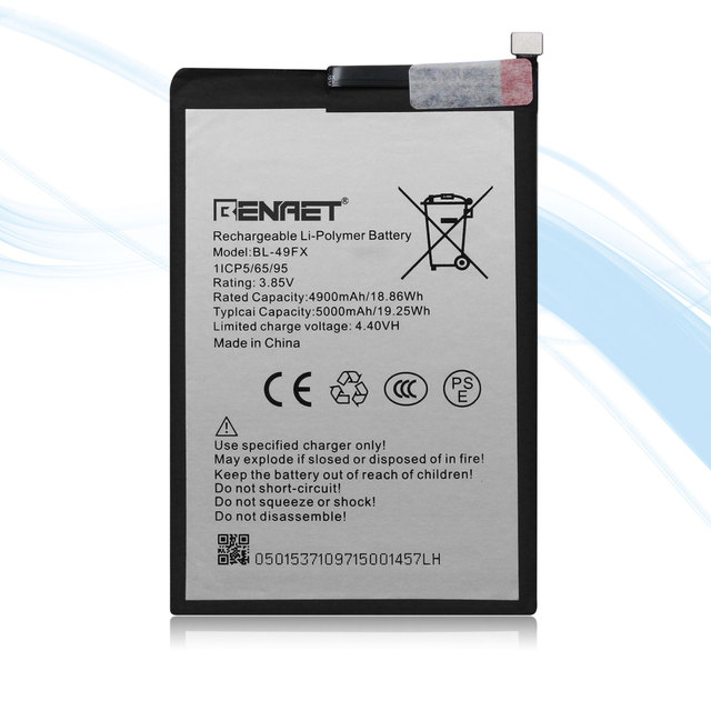 Factory Original Lithium Battery for Tecno Infinix BL 49GT 49FX 49GX 49JX 58CX 51BX 49ST 49LX 49NT 49NI 49MT 49LT Phone Battery