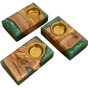 Custom Handmade Eco-Friendly Indian Sandalwood Incense Burner Natural Wood Design Religious <b>Home</b> Fragrance Rituals Ramadan Star - Product Image 1