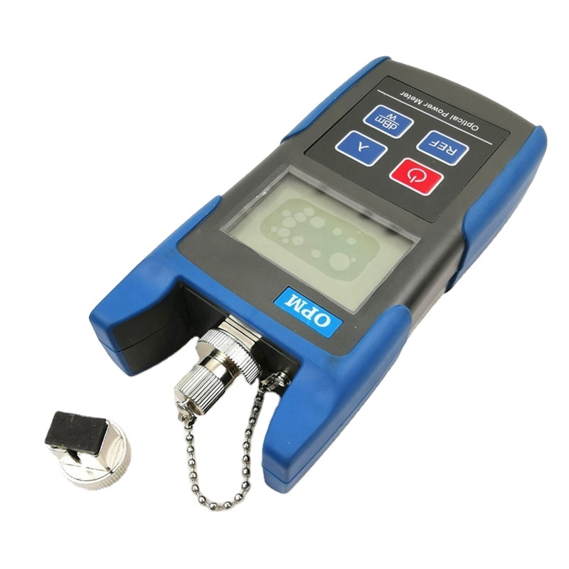 Mini Fiber Optical Power Meter – 80dB Range, 6 Calibration Wavelengths (850-1650nm), Quick Response For Telecom Maintenance