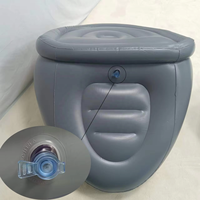 Canapé gonflable portable de style moderne, meubles inclinables pliables pour salon, chambre à coucher, utilisation en extérieur
