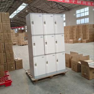 Casier de rangement moderne, petites boîtes de rangement, armoire de rangement en plastique ABS avec porte pour les lieux à fort trafic comme les usines et les gymnases - Product Image 2