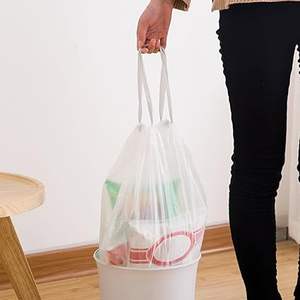 Bolsas de Basura Huamaohengchun Duraderas de LDPE con Cierre Fácil, a Prueba de Fugas, para Cocina, 13 Galones, con Cierre de Cordón, Antiolor Continuo - Product Image 1