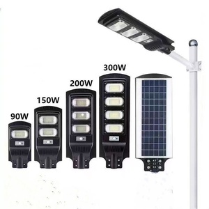 Lampione Solare LED 30W-120W con Sensore Radar, Controllo IP65 per Esterni, Strade e Giardini - Product Image 4