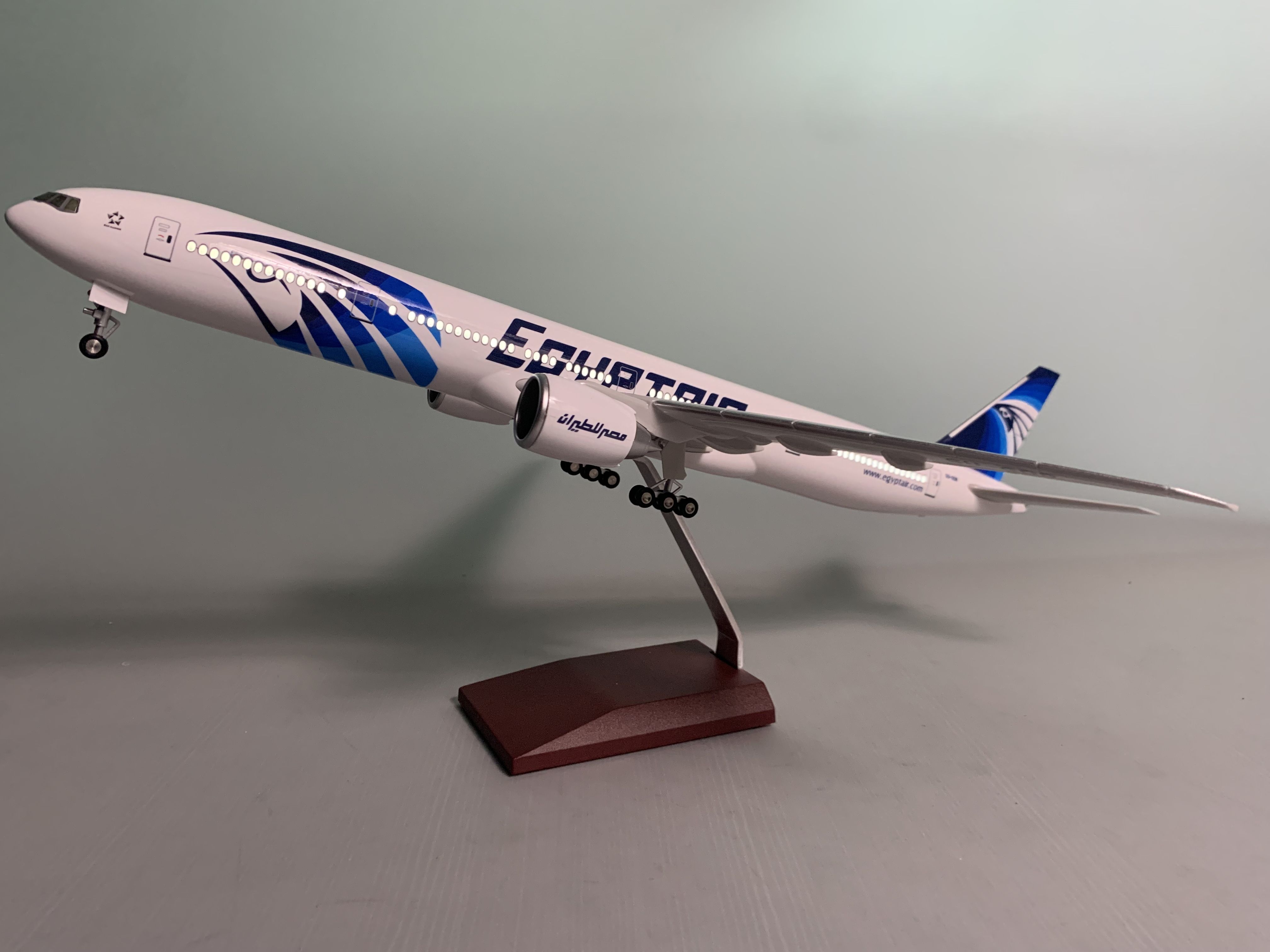 Boeing 777-300ER Egypt Air Model - Perfect Business Gift