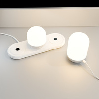 Ampoules LED pour plafond et mur d'intérieur en gros, fabricant chinois, E26/E27, magnétiques, dimmables, ampoules LED RGB colorées, alimentation CC