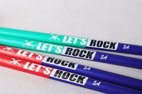 Bâtonnets de batterie LFLC personnalisés légers et lumineux – Bâtonnets lumineux durables pour performance professionnelle, couleur et logo personnalisés, pour la musique