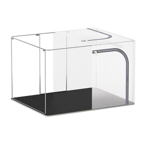 Caja de almacenamiento de tela plegable, organizador de almacenamiento de tela de viaje apilable bonita para ropa - Product Image 4
