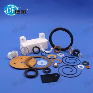 ซีล PTFE ป้องกันฟลูออรีน ชิ้นส่วนกลึงตามสั่ง ทนทานต่อการสึกหรอ ทนอุณหภูมิสูง ซีลเพลา - Product Image 3