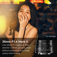 Objectif Fixe 7artisans 35mm F1.4 Mark II APS-C pour Sony E ZVE10 A6000 Fujifilm FX Canon EOS-M Micro 4/3 Epm1 Nikon ZFC Canon RF RP