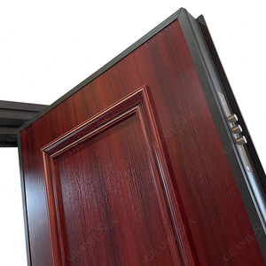 Portes blindées en acier anti-effraction au design moderne, <span class=keywords><strong>entrée</strong></span> sécurisée à <span class=keywords><strong>prix</strong></span> abordable, provenance Chine - Product Image 5