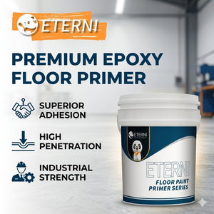 Primaire époxy à pénétration profonde transparent, approvisionnement direct d'usine, scellant pour sols en béton avant peinture époxy, application <span class=keywords><strong>au</strong></span> pinceau, finition sablée - Product Image 1