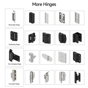 Bisagra Oculta de Acero al Carbono Galvanizado Thcoo, Bisagra Extraíble para Puerta de Gabinete de Ingeniería - Product Image 6