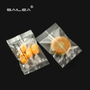 <span class=keywords><strong>Sac</strong></span> d'emballage transparent recyclable de qualité alimentaire imprimé sur mesure, double face, épaisseur 10 soies, avec fermeture arrière - Product Image 3